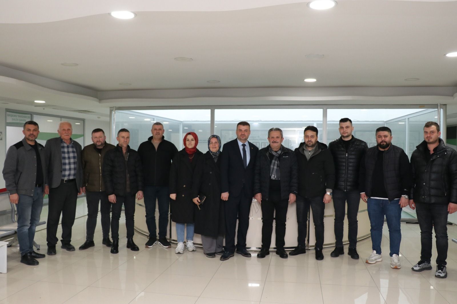 BAŞKAN ADAYI VE YÖNETİMİNDEN BAŞKAN KOLOĞLU'NA ZİYARET